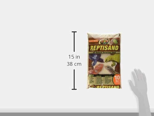 Zoo Med ReptiSand®, Desert White, 10 Pounds (Pack of 2)