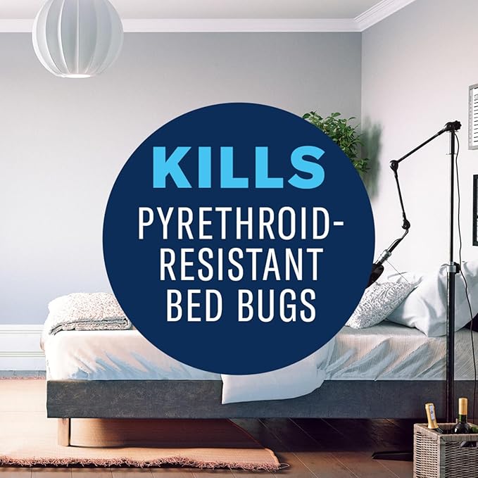 BioAdvanced Home Pest Bed Bug & Flea Killer, Continuous Spray, 15.7 oz